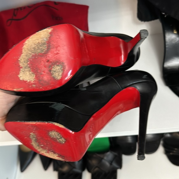 Christian Louboutin Very Prive size 38.5 black - Picture 2 of 2
